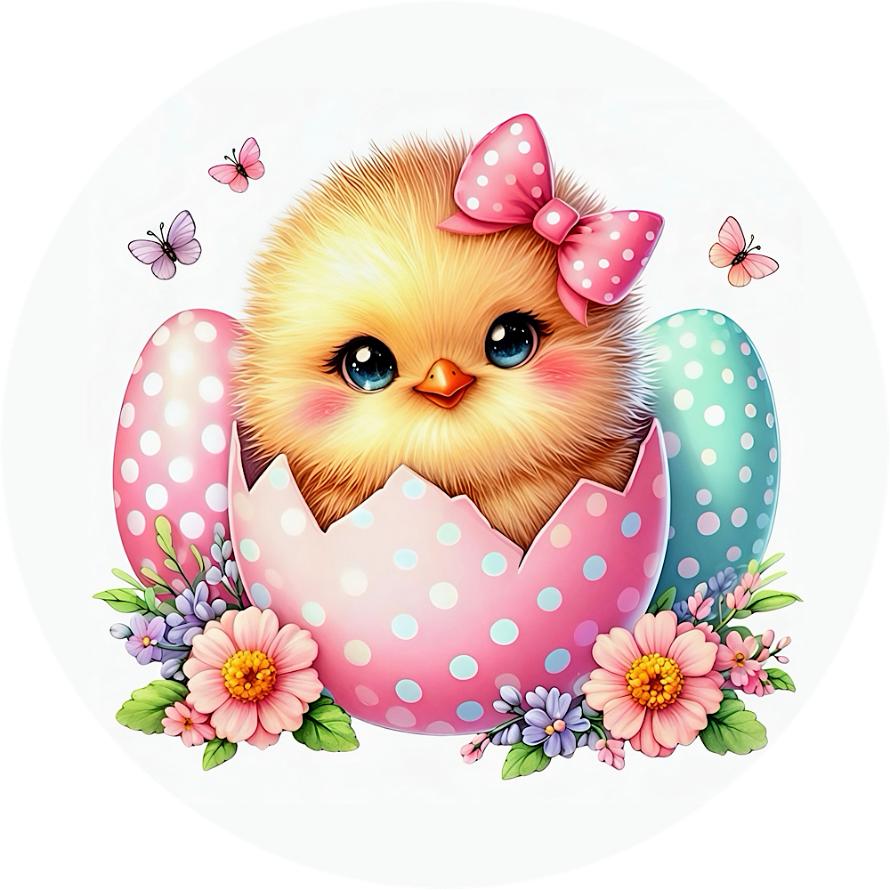 EASTER CAR FRESHIE CARD STOCK (CHOOSE IMAGE)