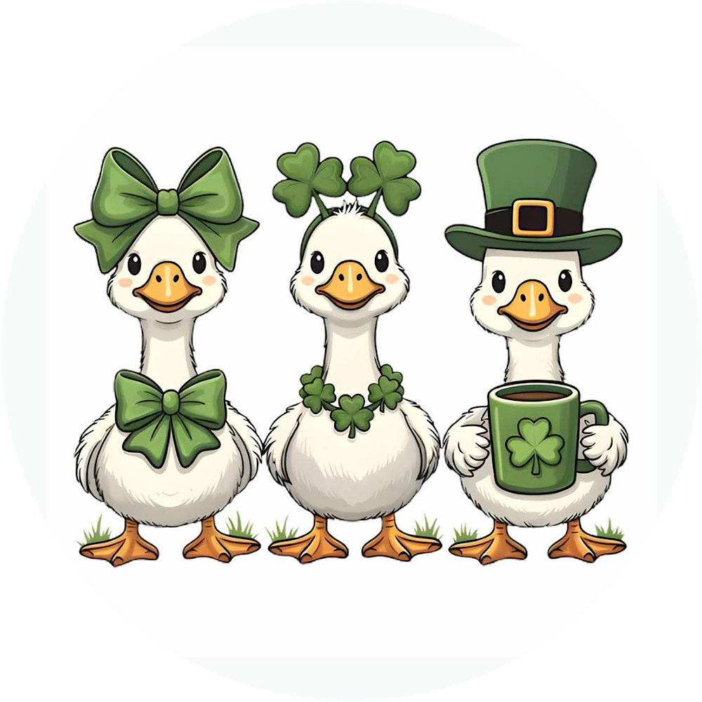 ST PATRICK'S PATTY'S DAY IRISH CAR FRESHIE CARD STOCK (CHOOSE IMAGE)