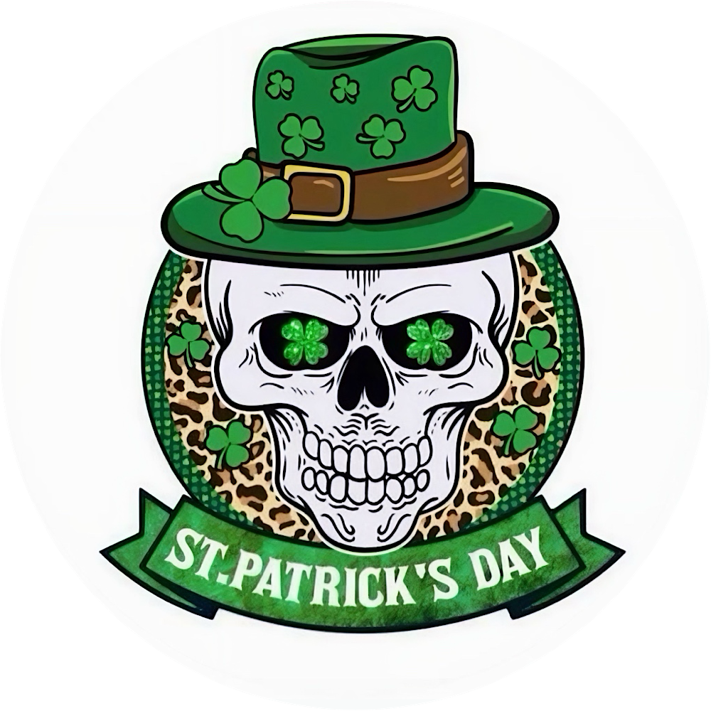 ST PATRICK'S PATTY'S DAY IRISH CAR FRESHIE CARD STOCK (CHOOSE IMAGE)