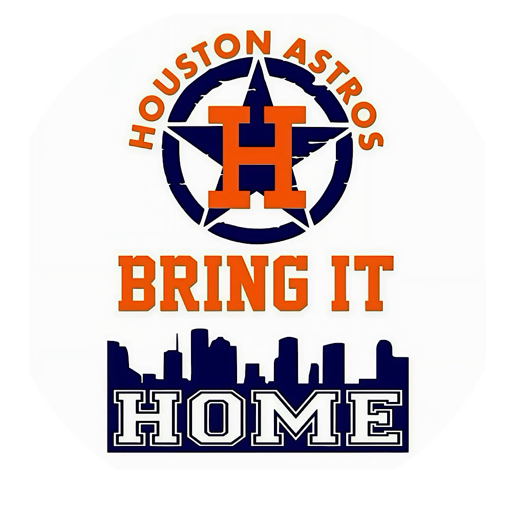 HOUSTON ASTROS HTOWN CAR FRESHIE CARD STOCK (CHOOSE IMAGE)