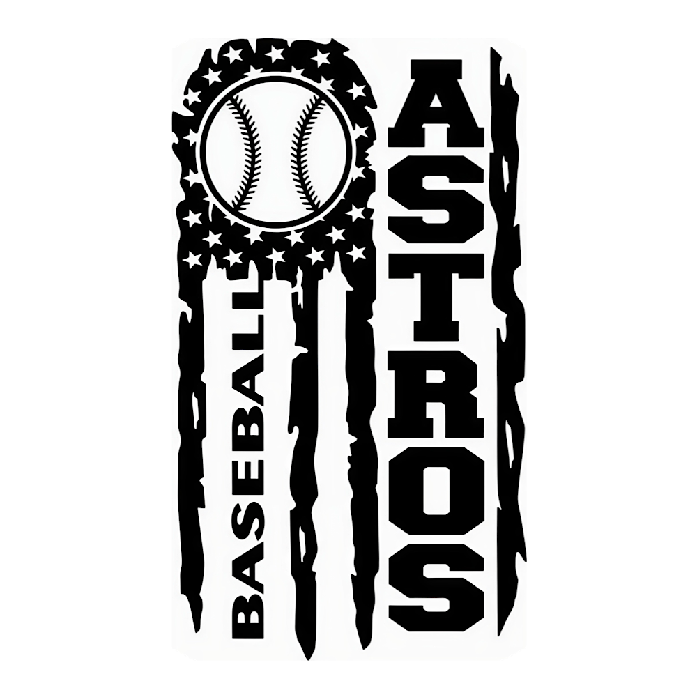 HOUSTON ASTROS HTOWN CAR FRESHIE CARD STOCK (CHOOSE IMAGE)