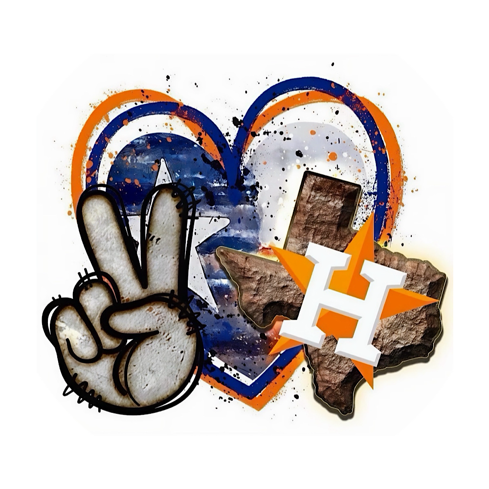 HOUSTON ASTROS HTOWN CAR FRESHIE CARD STOCK (CHOOSE IMAGE)