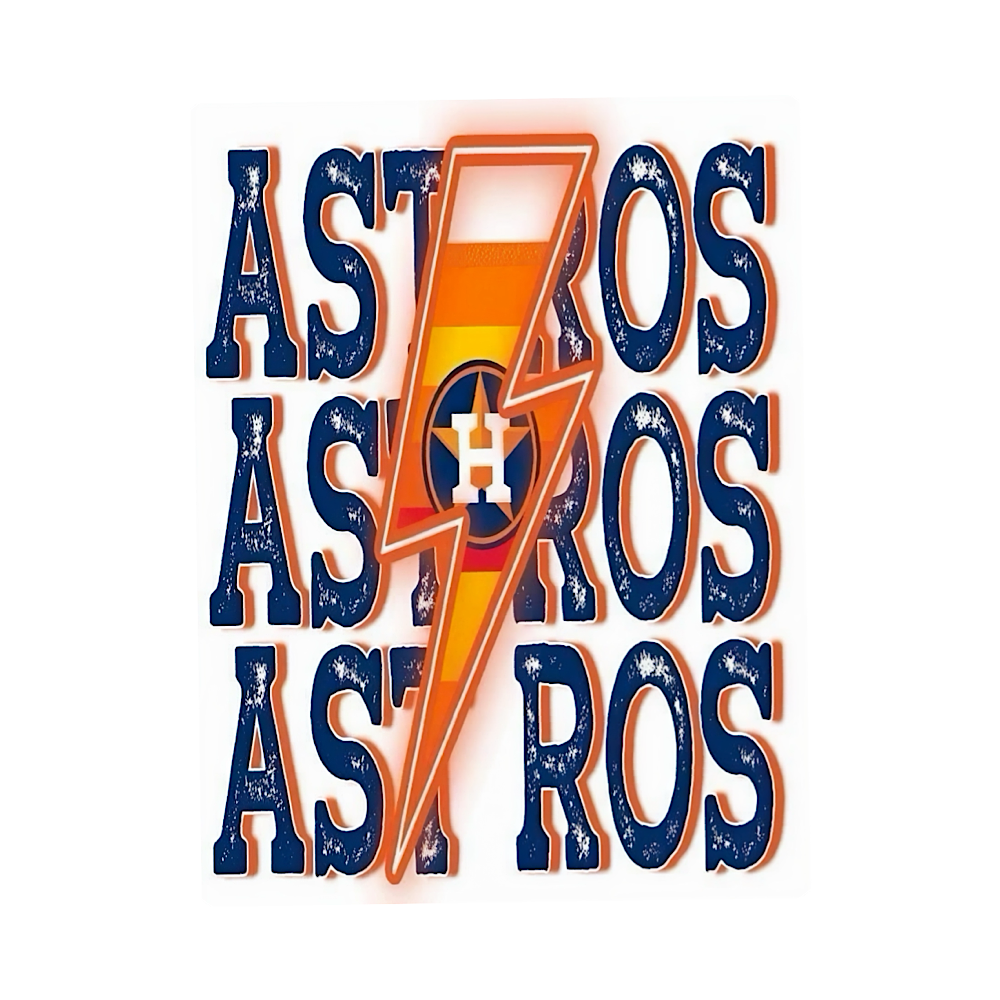 HOUSTON ASTROS HTOWN CAR FRESHIE CARD STOCK (CHOOSE IMAGE)