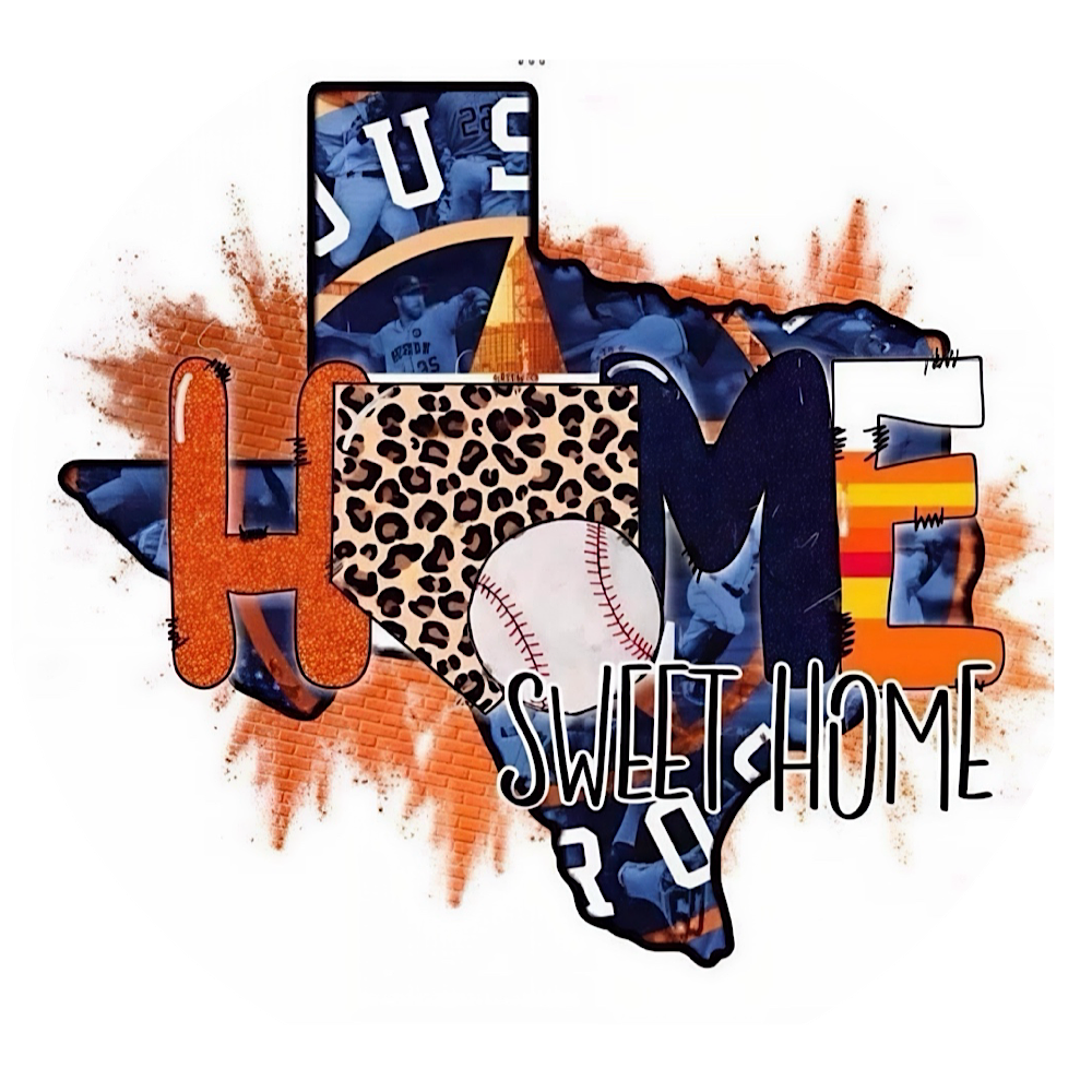 HOUSTON ASTROS HTOWN CAR FRESHIE CARD STOCK (CHOOSE IMAGE)