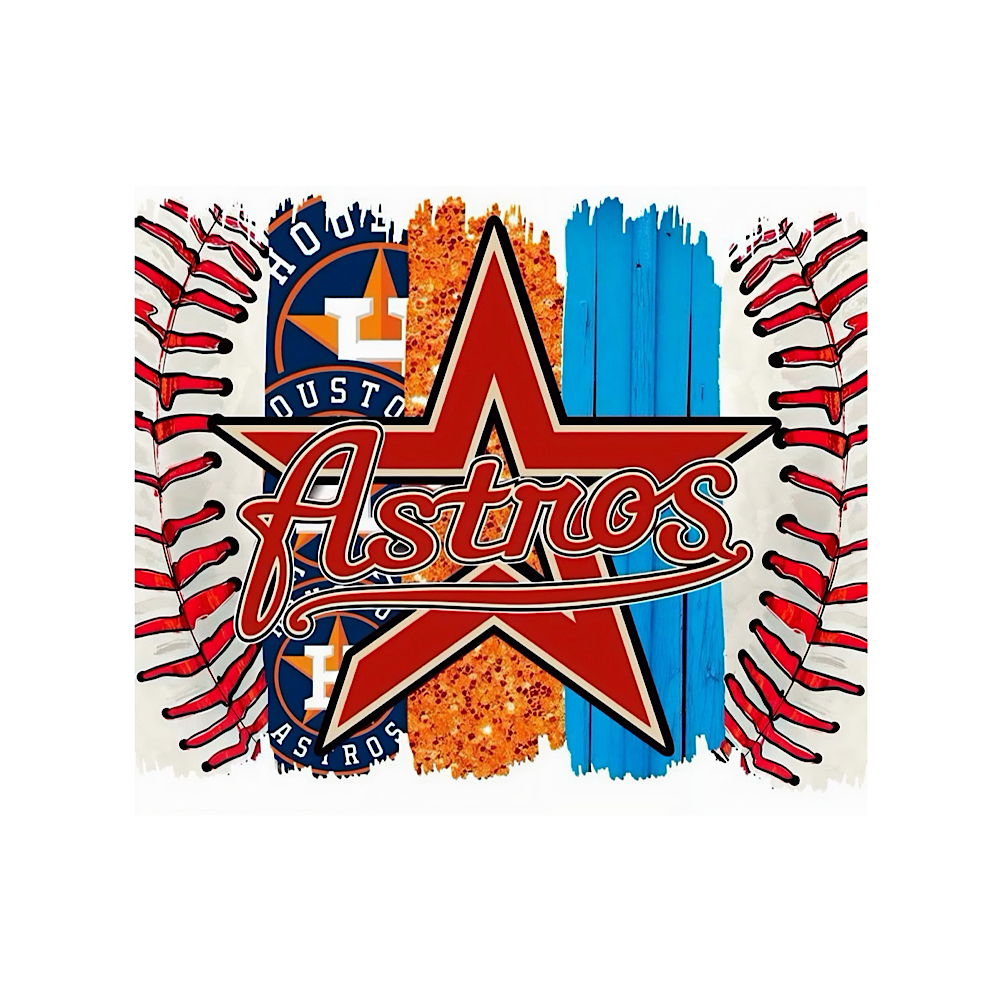 HOUSTON ASTROS HTOWN CAR FRESHIE CARD STOCK (CHOOSE IMAGE)
