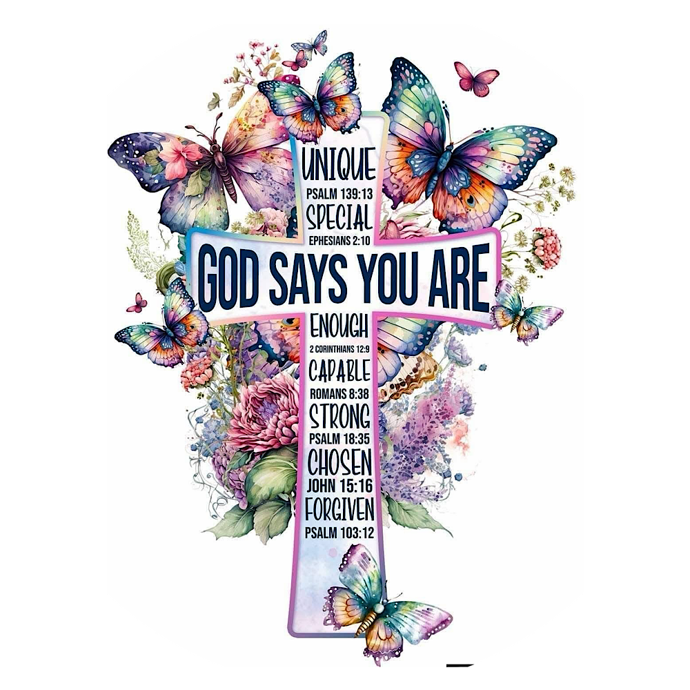CHRISTIAN JESUS RELIGION CAR FRESHIE CARD STOCK (CHOOSE IMAGE)