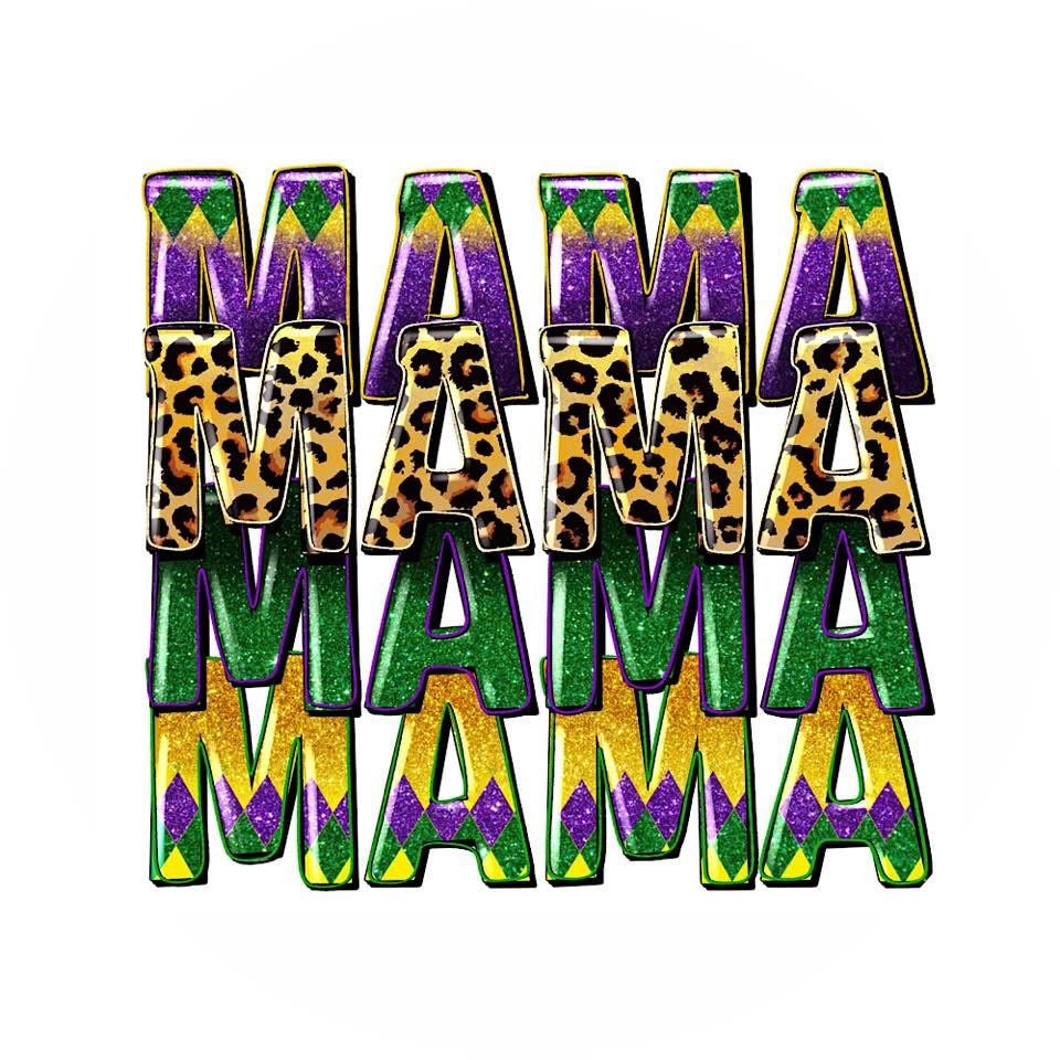 MARDI GRAS CAR FRESHIE CARD STOCK (CHOOSE IMAGE)