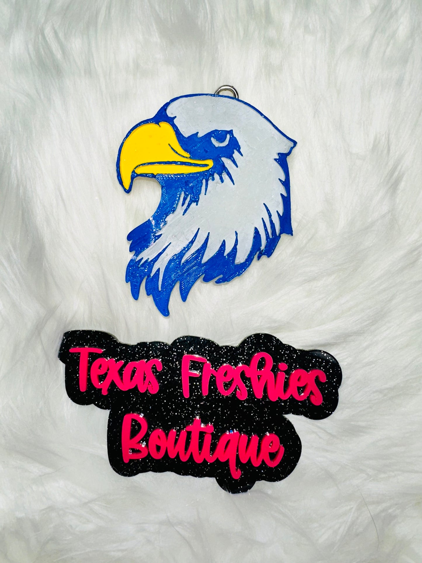 BH Barbers Hill Eagles Car Freshie