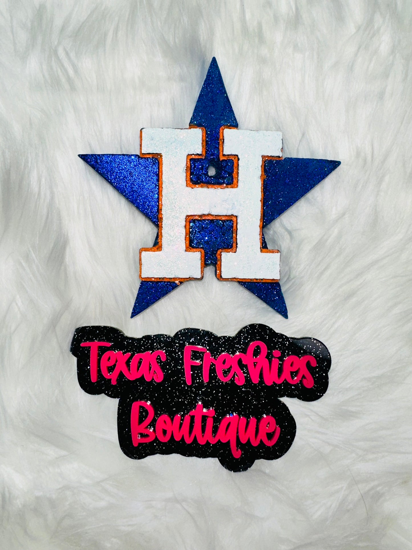 Texas Houston Astros H Star Car Freshie