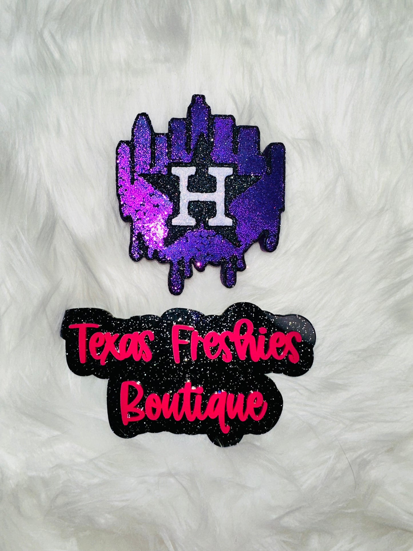 Texas Houston Astros Drippy H Town Car Freshie