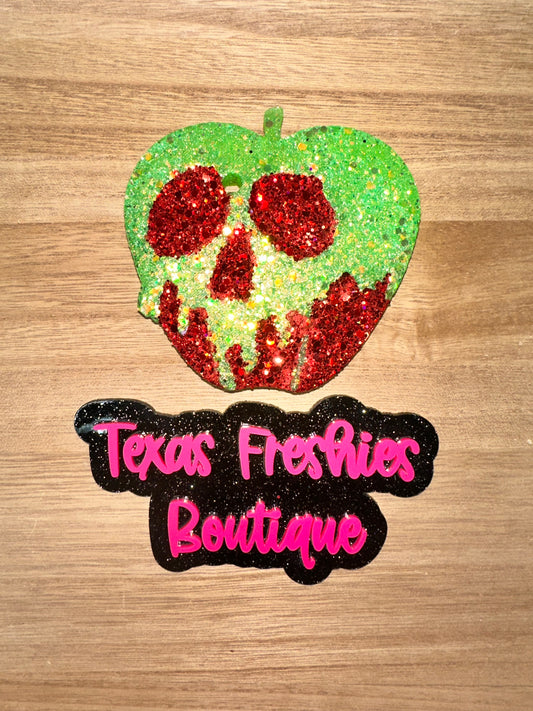 Poison Apple Car Freshie (Halloween)