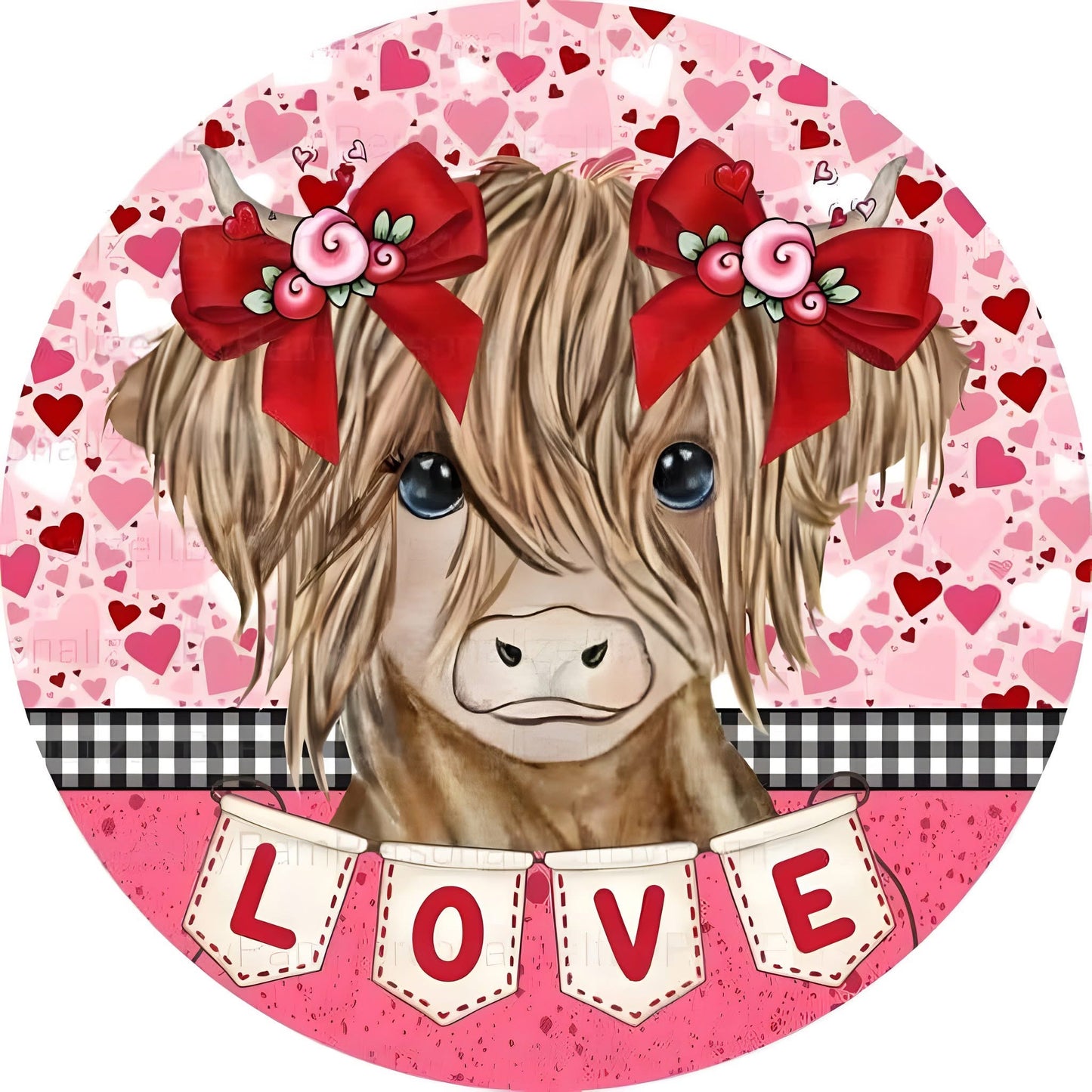 VALENTINES LOVE ROMANCE CARD STOCK CAR FRESHIE (CHOOSE IMAGE)