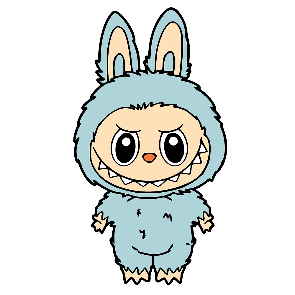 LABUBU LAFUFU DOLL MONSTER CAR FRESHIE CARD STOCK (CHOOSE IMAGE)