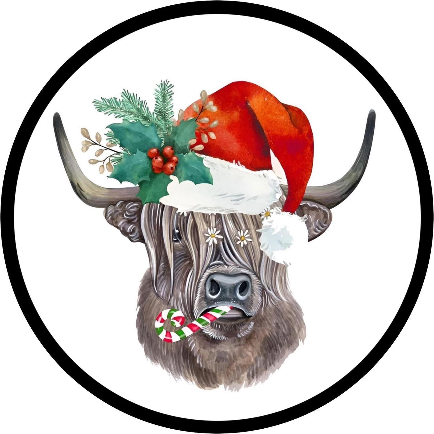 CHRISTMAS FARM CAR FRESHIE CARD STOCK (CHOOSE IMAGE)