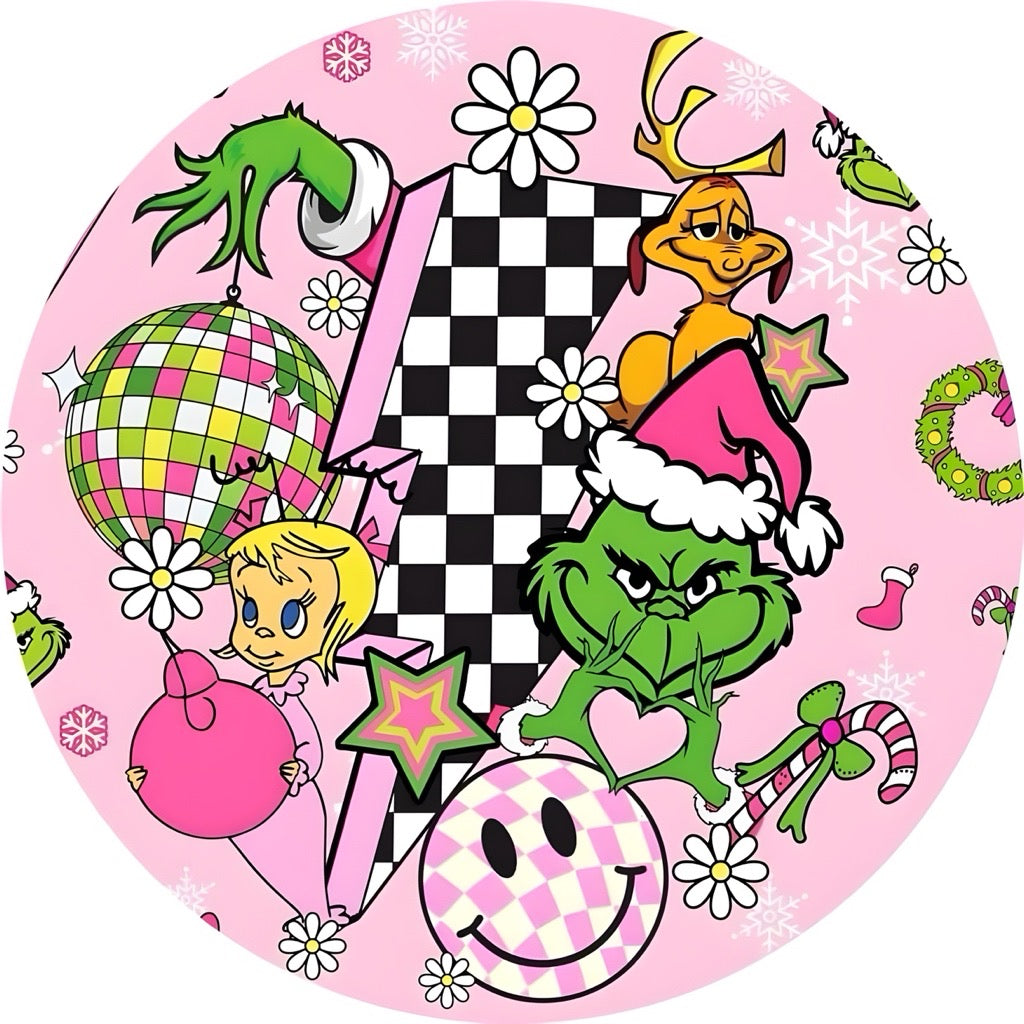 CHRISTMAS GRINCH/WHOVILLE CAR FRESHIE CARD STOCK (CHOOSE IMAGE)
