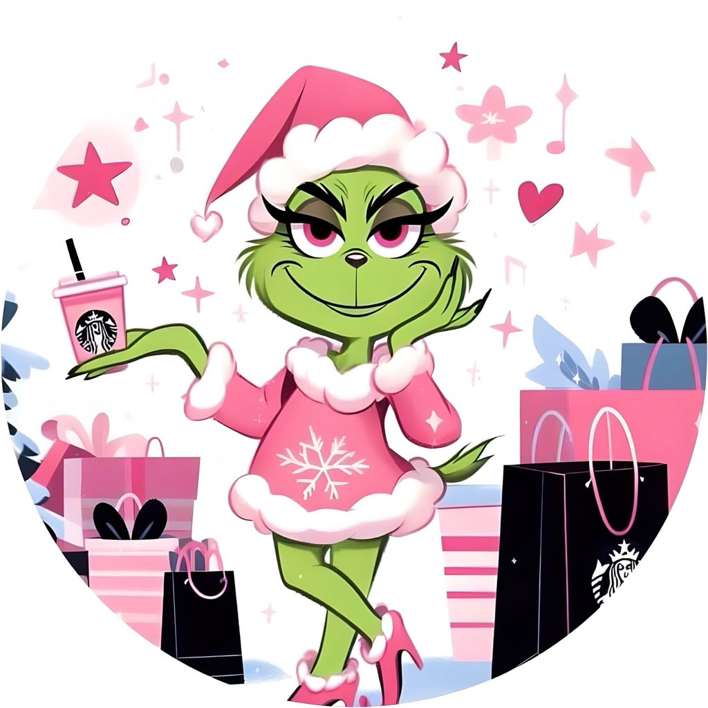 CHRISTMAS GRINCH/WHOVILLE CAR FRESHIE CARD STOCK (CHOOSE IMAGE)