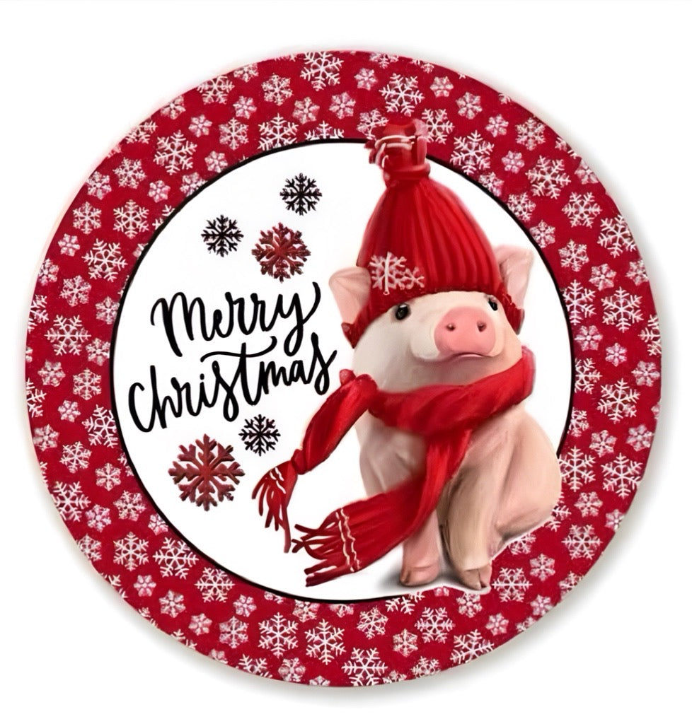 CHRISTMAS FARM CAR FRESHIE CARD STOCK (CHOOSE IMAGE)