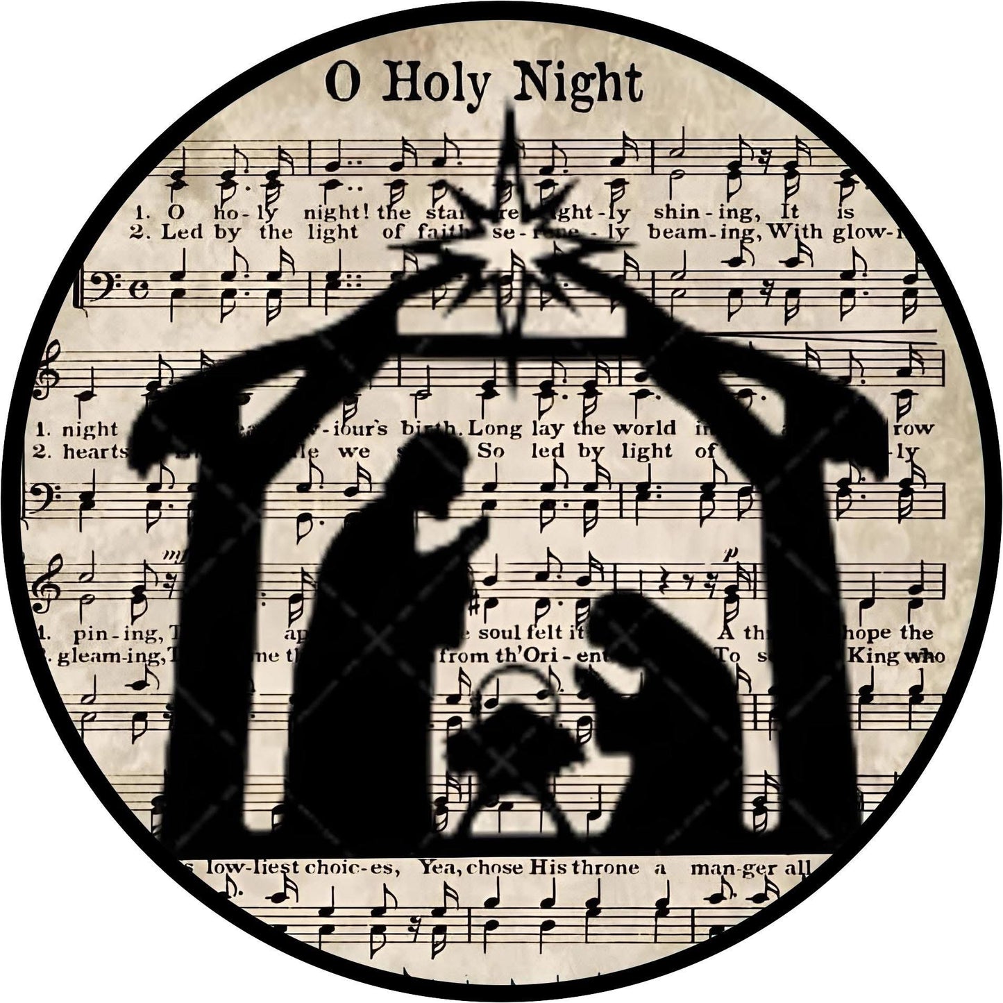 CHRISTMAS CHRISTIAN JESUS CAR FRESHIE CARD STOCK (CHOOSE IMAGE)