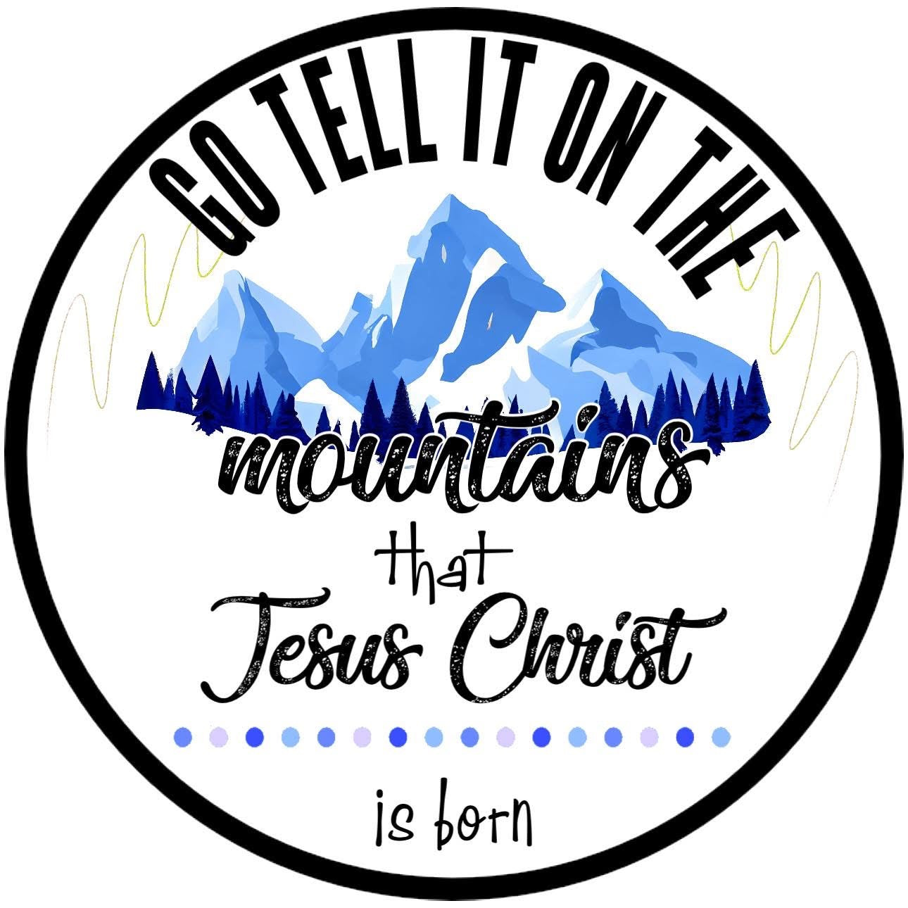 CHRISTMAS CHRISTIAN JESUS CAR FRESHIE CARD STOCK (CHOOSE IMAGE)