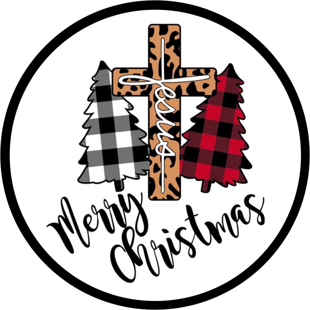 CHRISTMAS CHRISTIAN JESUS CAR FRESHIE CARD STOCK (CHOOSE IMAGE)