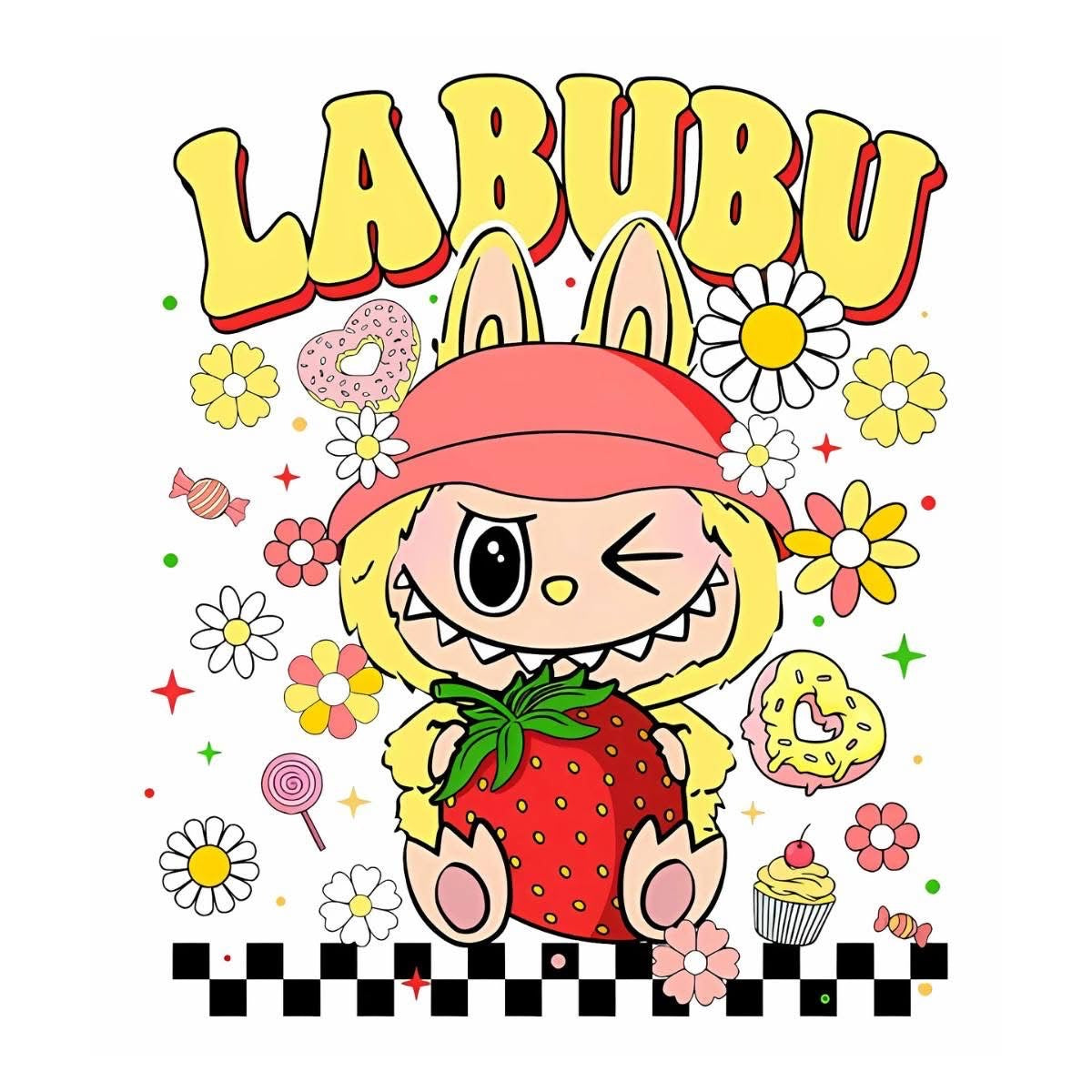 LABUBU LAFUFU DOLL MONSTER CAR FRESHIE CARD STOCK (CHOOSE IMAGE)