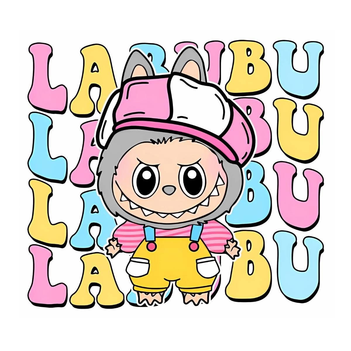 LABUBU LAFUFU DOLL MONSTER CAR FRESHIE CARD STOCK (CHOOSE IMAGE)