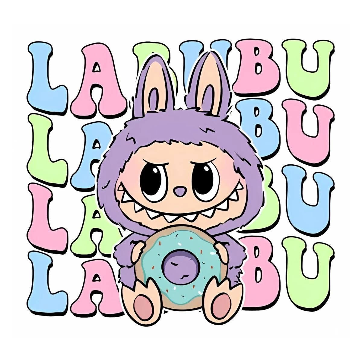 LABUBU LAFUFU DOLL MONSTER CAR FRESHIE CARD STOCK (CHOOSE IMAGE)