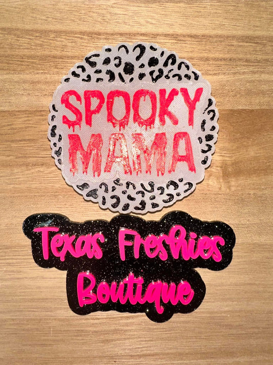 Spooky MAMA Car Freshie (Halloween)