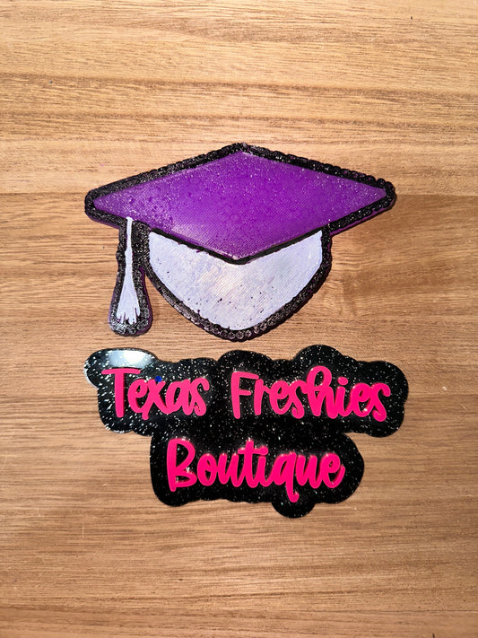 Graduation Cap Car Freshie