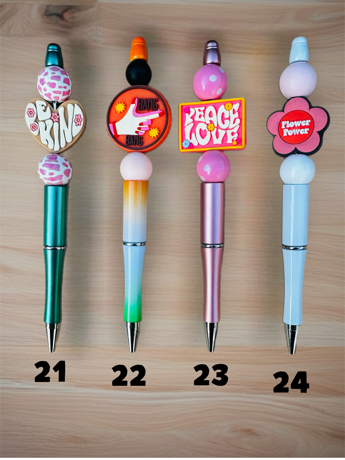 BEADED PENS (YOU CHOOSE STYLE)