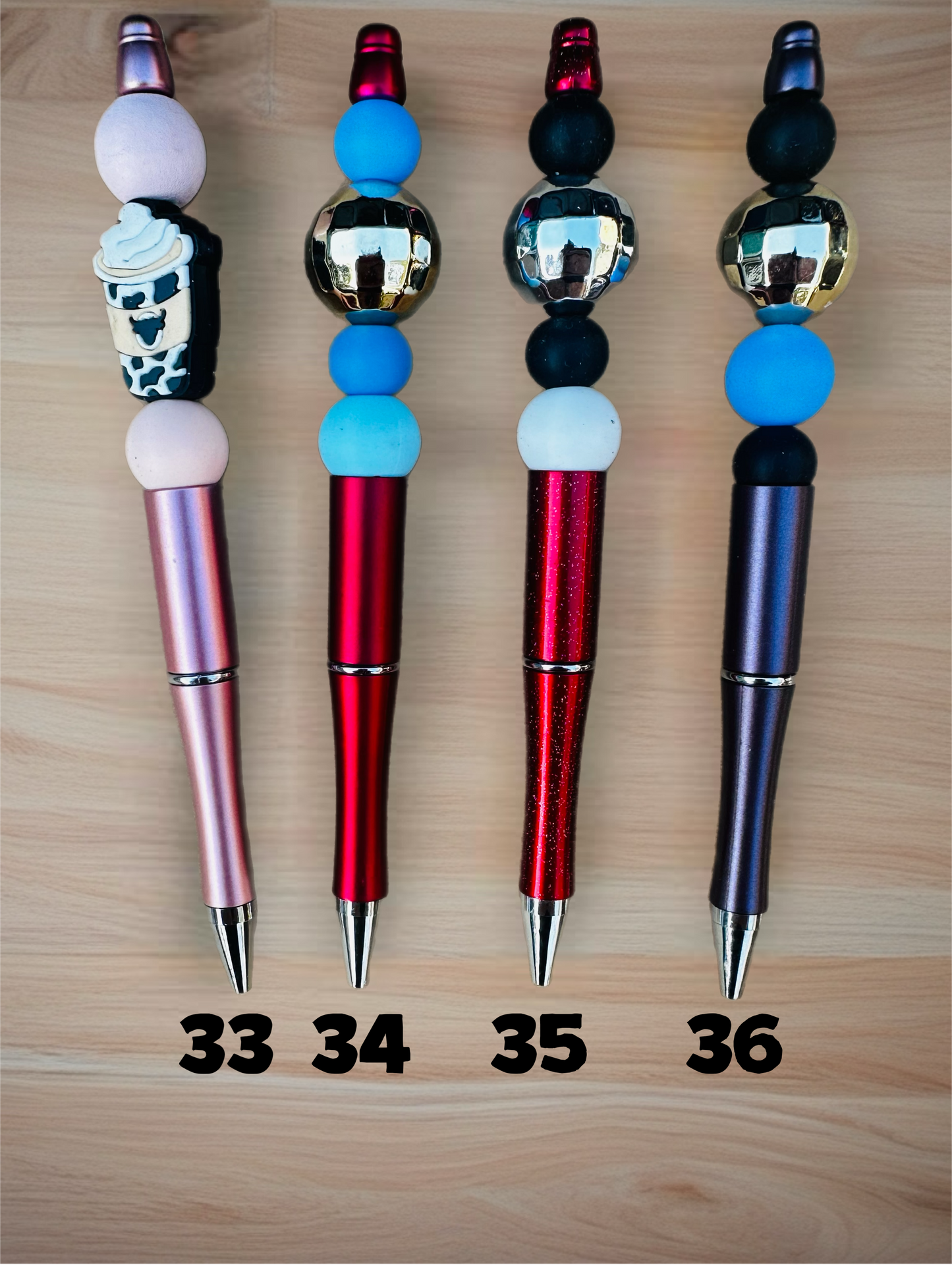 BEADED PENS (YOU CHOOSE STYLE)