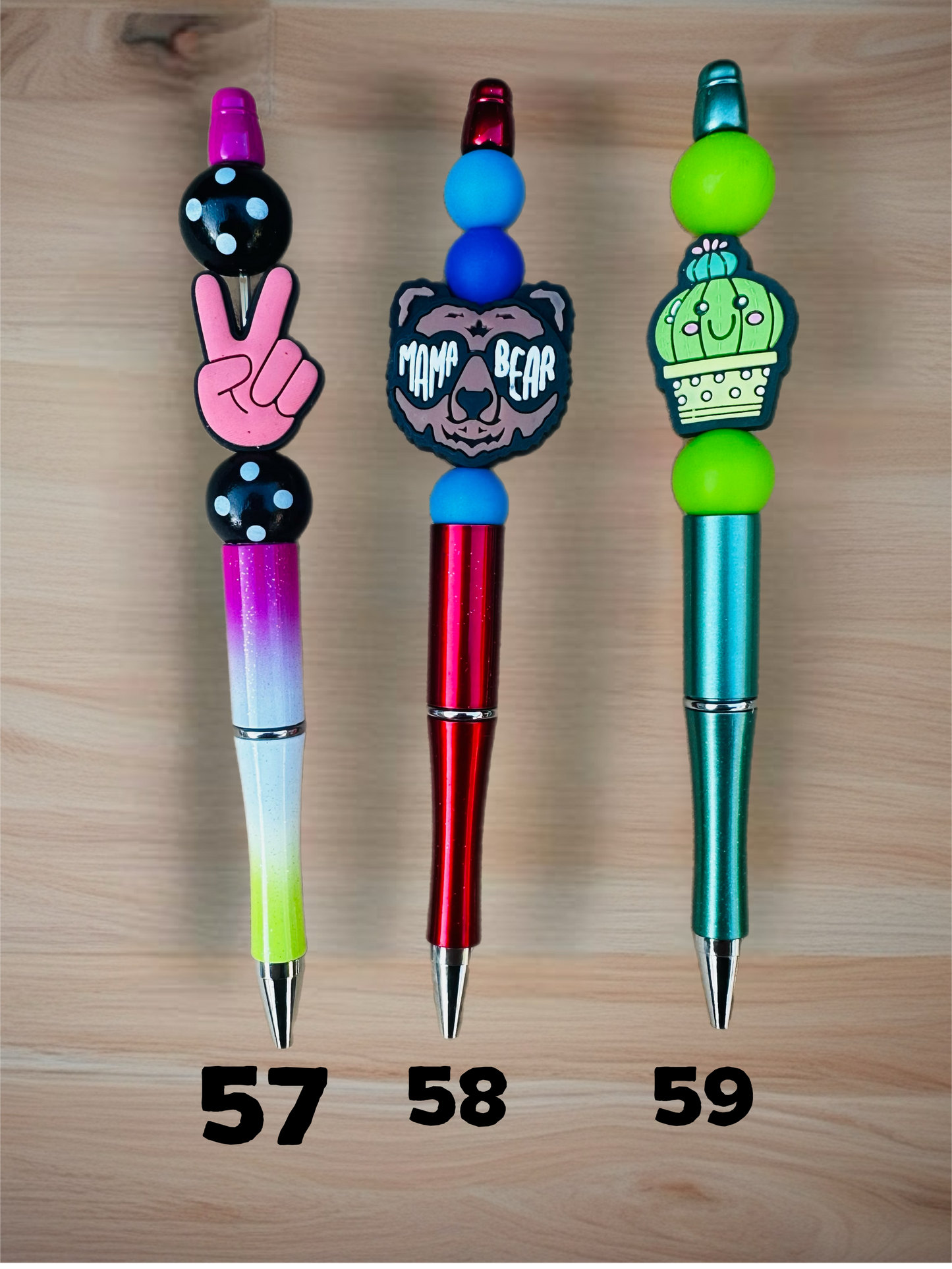 BEADED PENS (YOU CHOOSE STYLE)