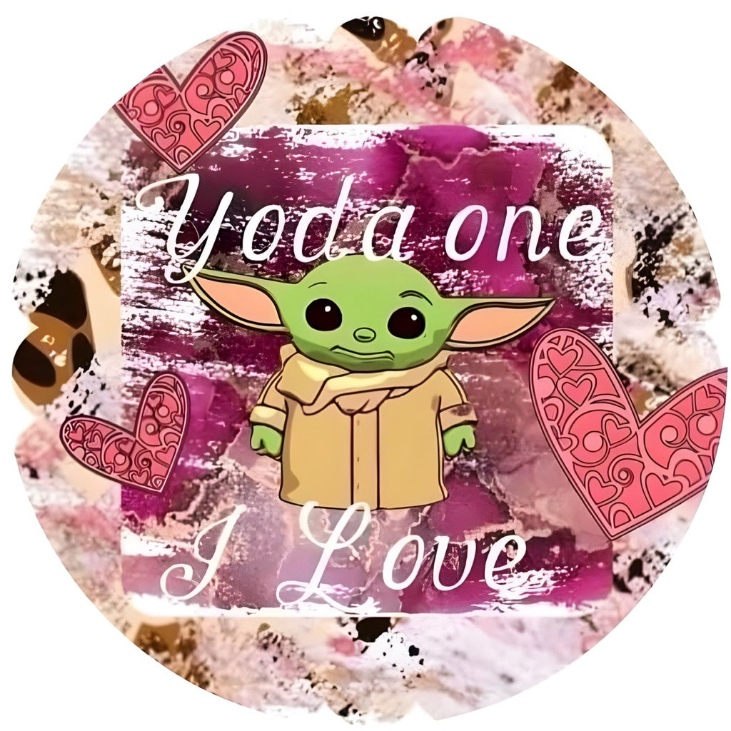 VALENTINES LOVE ROMANCE CARD STOCK CAR FRESHIE (CHOOSE IMAGE)