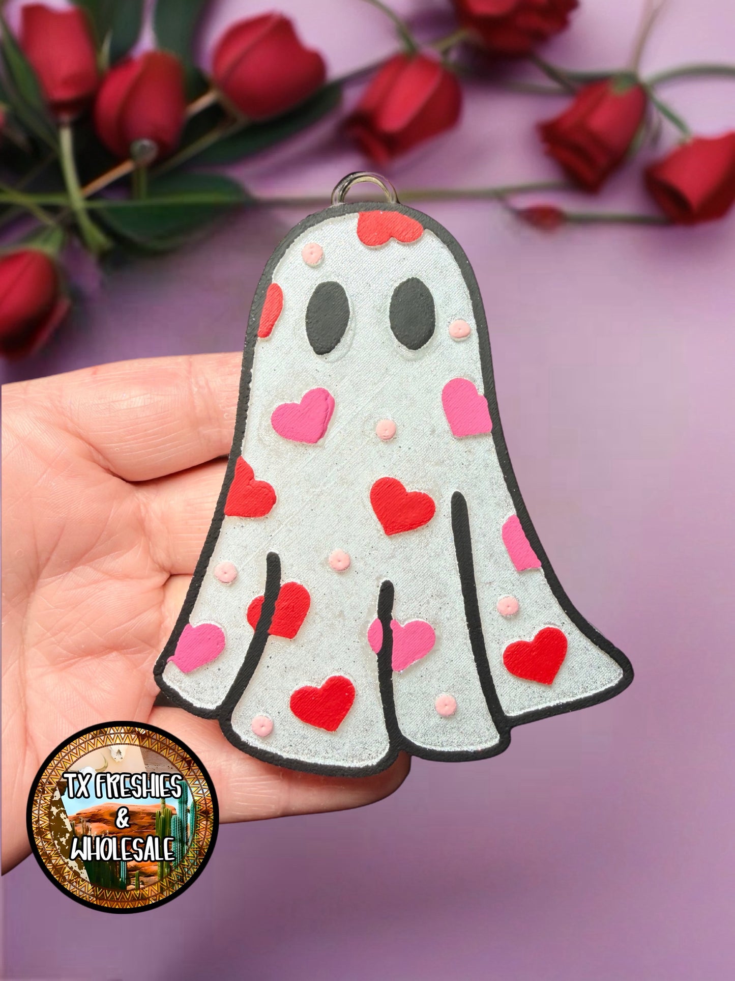 VALENTINE'S LOVE ROMANCE PAINTED CAR FRESHIE (YOU CHOOSE DESIGN)