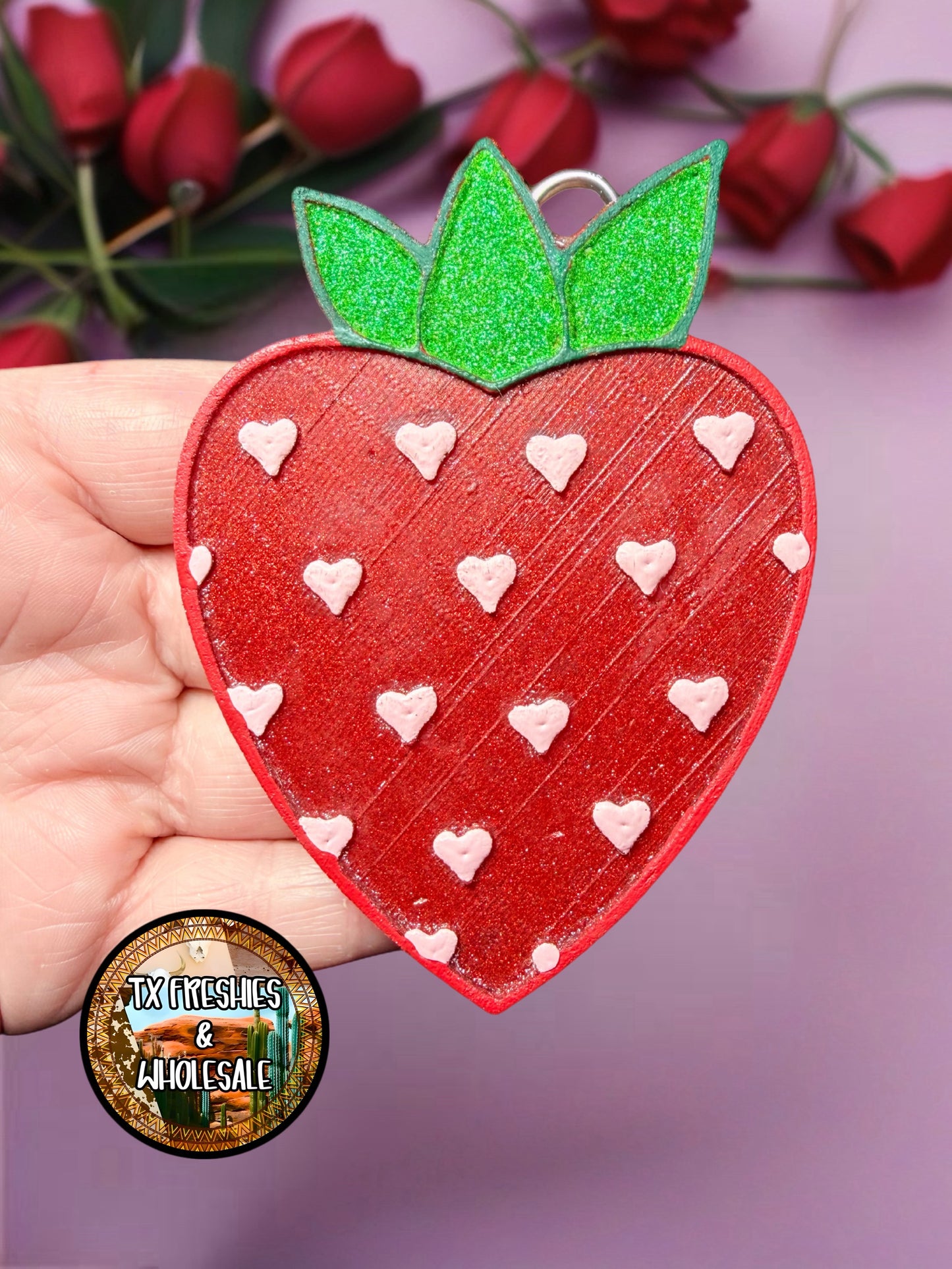 VALENTINE'S LOVE ROMANCE PAINTED CAR FRESHIE (YOU CHOOSE DESIGN)