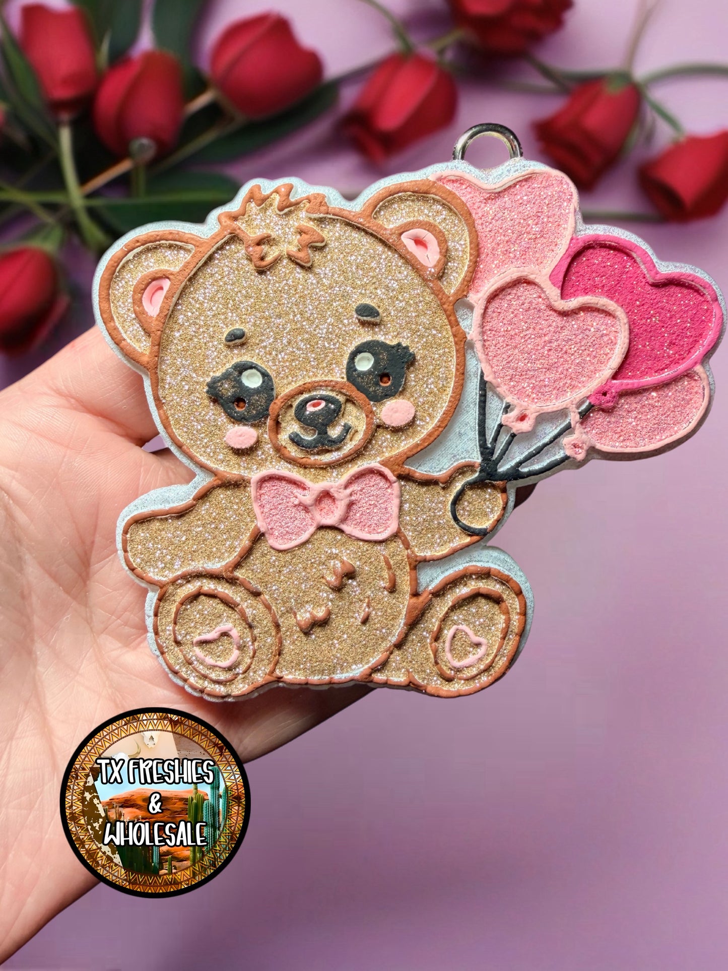 VALENTINE'S LOVE ROMANCE PAINTED CAR FRESHIE (YOU CHOOSE DESIGN)