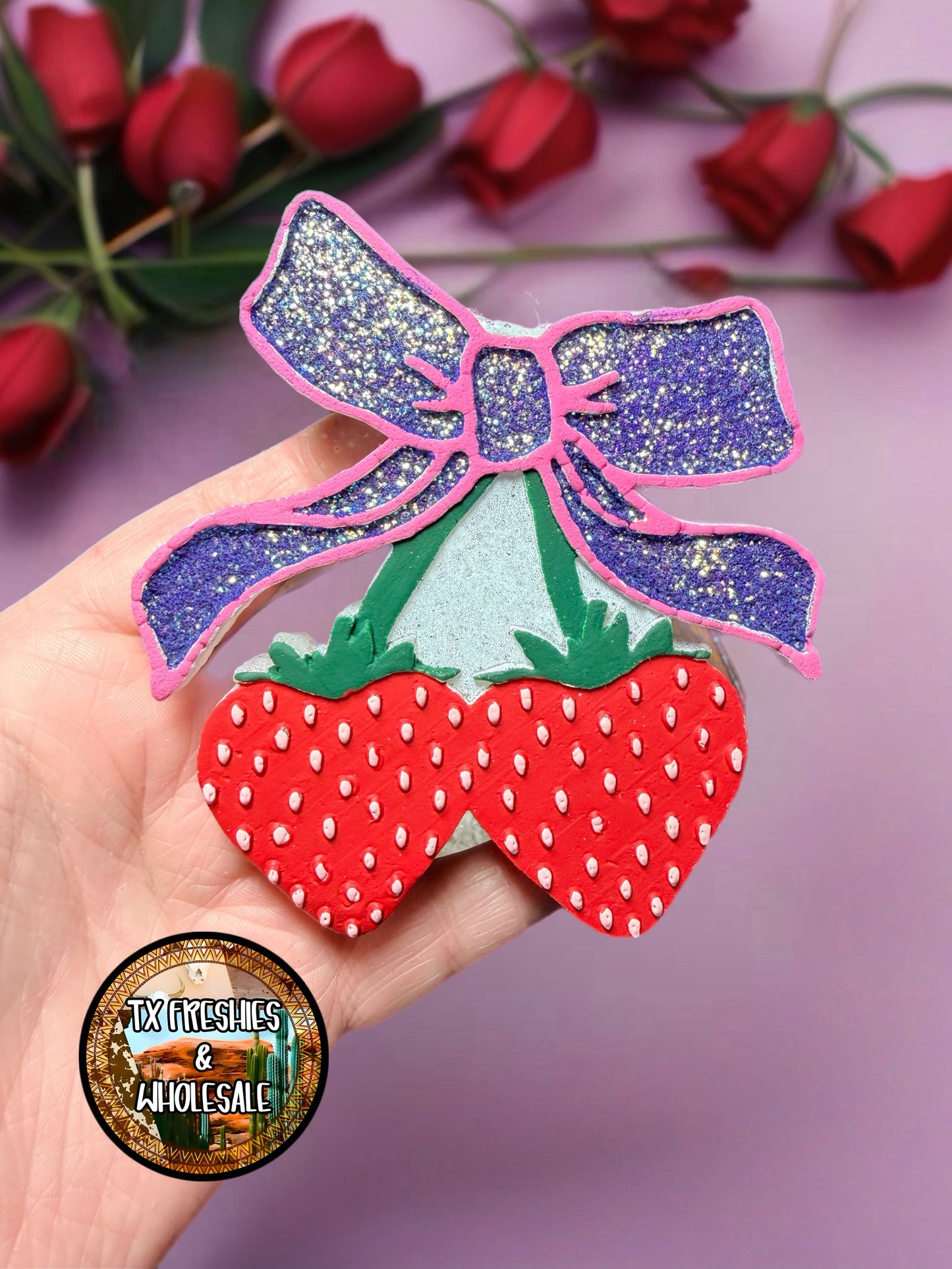 VALENTINE'S LOVE ROMANCE PAINTED CAR FRESHIE (YOU CHOOSE DESIGN)