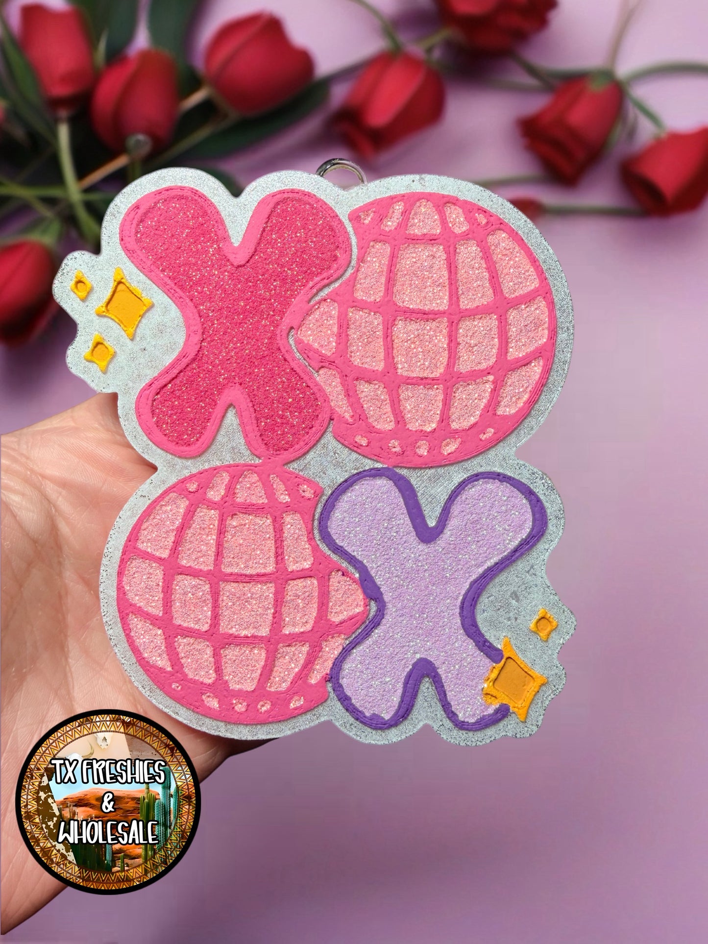 VALENTINE'S LOVE ROMANCE PAINTED CAR FRESHIE (YOU CHOOSE DESIGN)