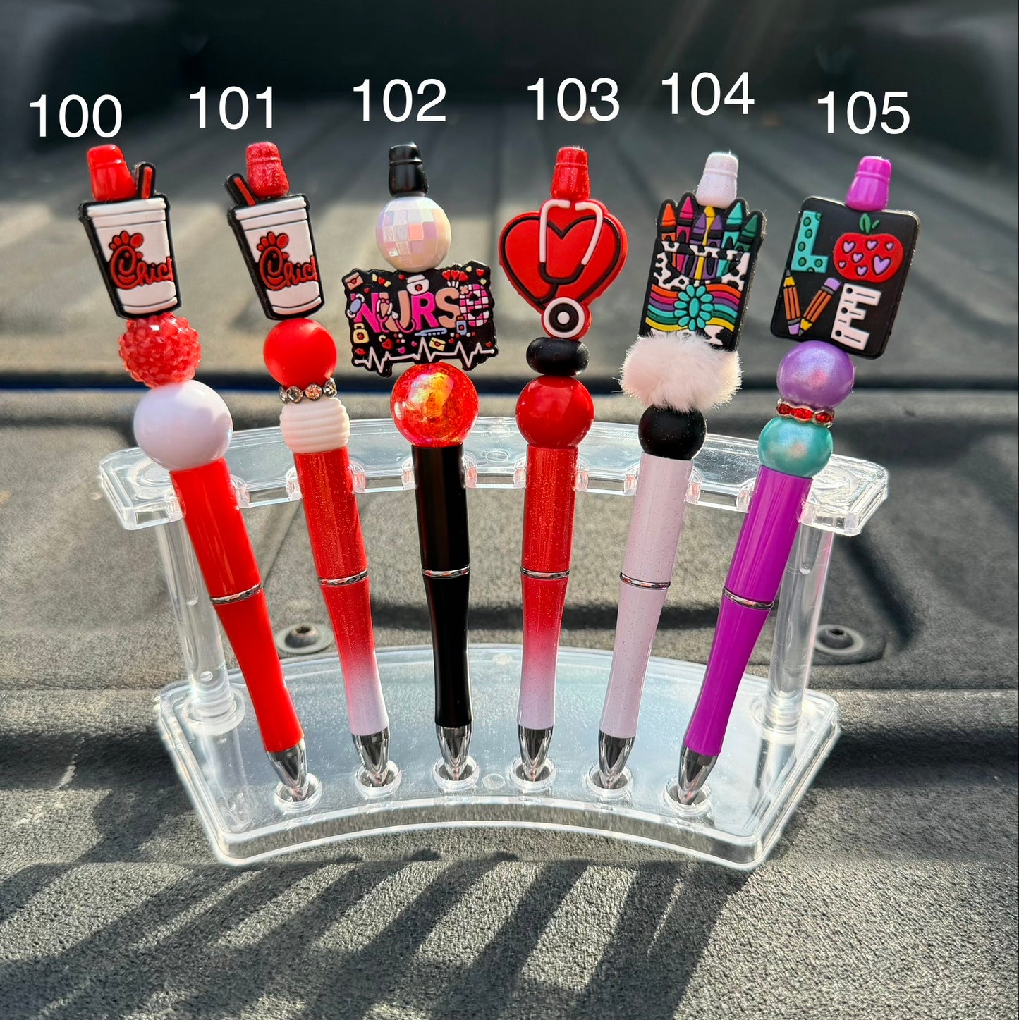 BEADED PENS (YOU CHOOSE STYLE)