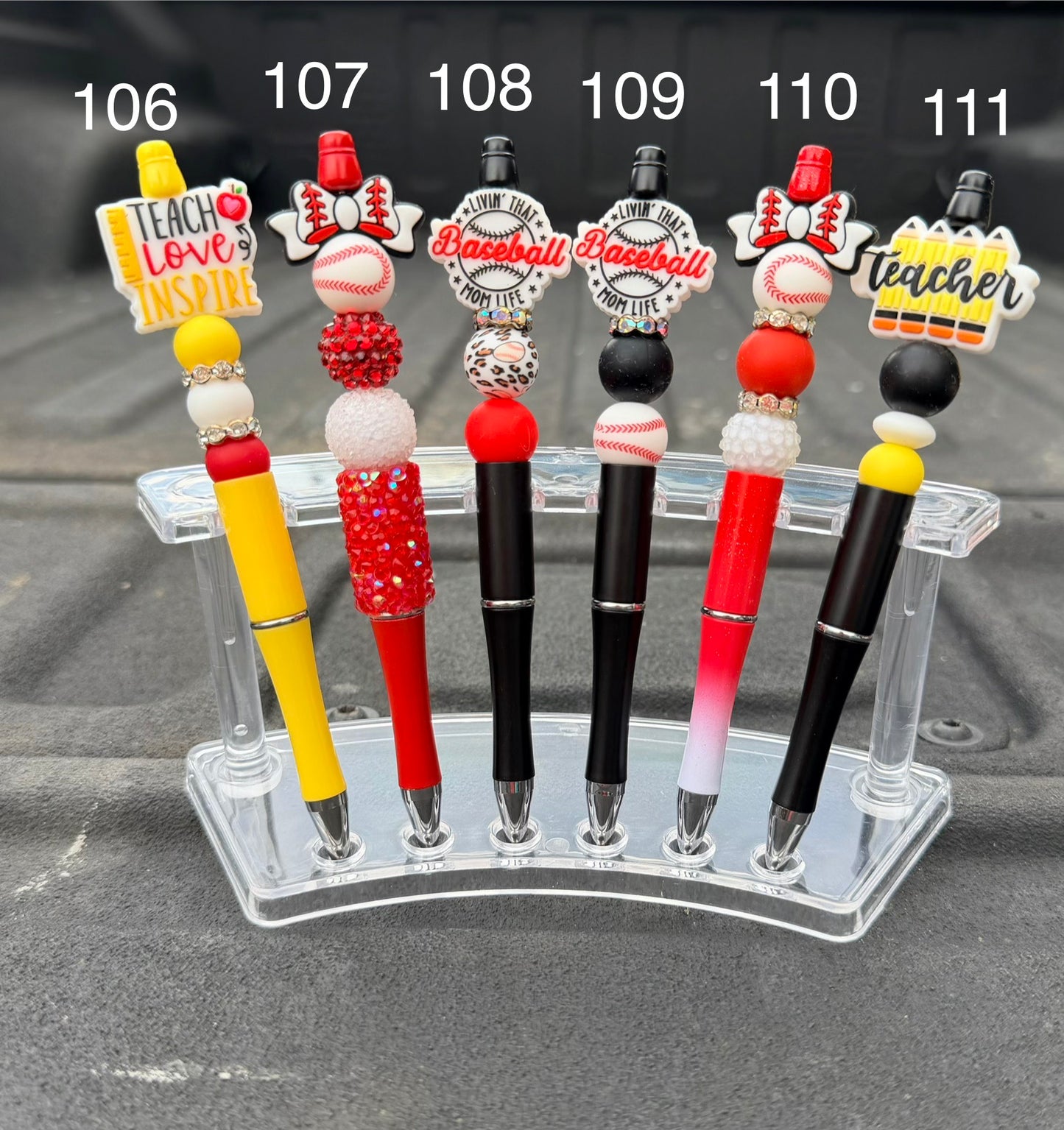BEADED PENS (YOU CHOOSE STYLE)