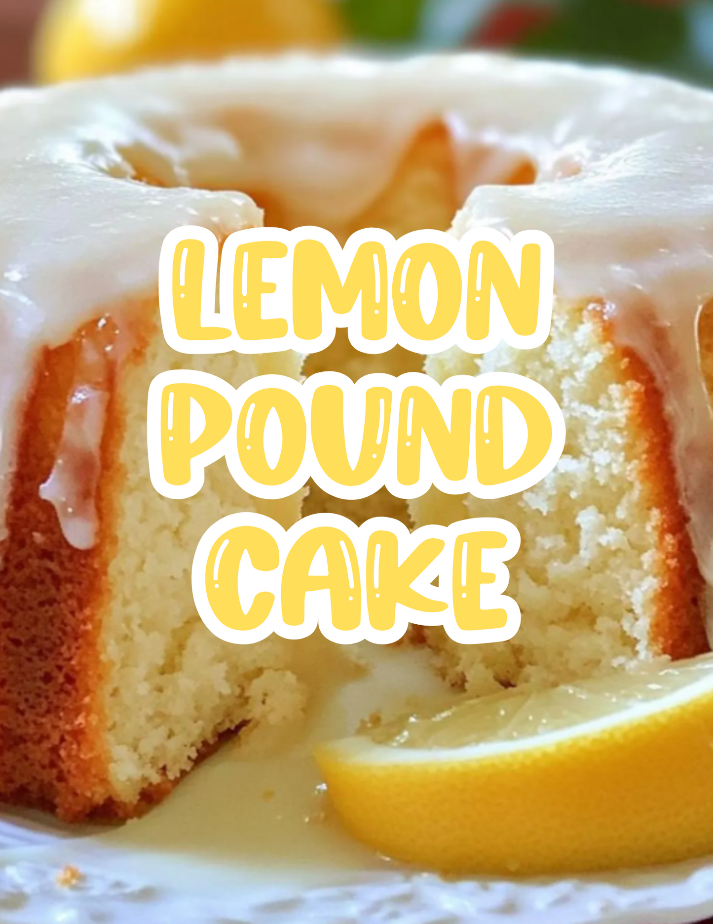 Lemon Pound Cake Type