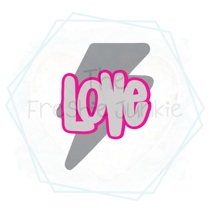 Love Bolt Freshie Mold