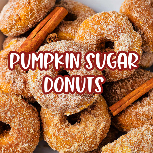 Pumpkin Sugar Donuts