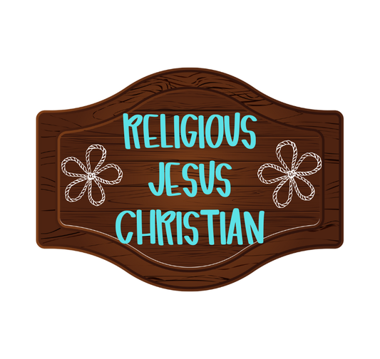 CHRISTIAN JESUS RELIGION CAR FRESHIE CARD STOCK (CHOOSE IMAGE)