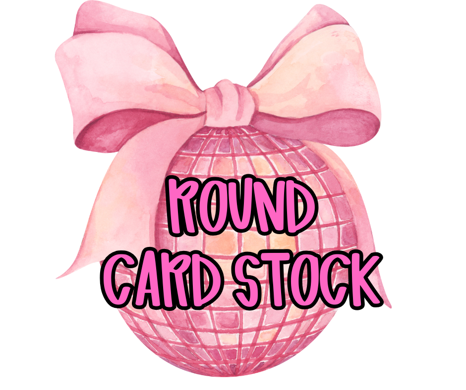 ROUND CARD STOCK CAR FRESHIE (USE THIS LISTING ONLY IF YOU HAVE A IMAGE YOU WANT US TO USE)