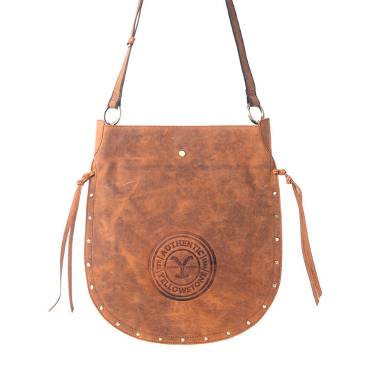 Yellowstone Amber Frontier Studded Sling Bag