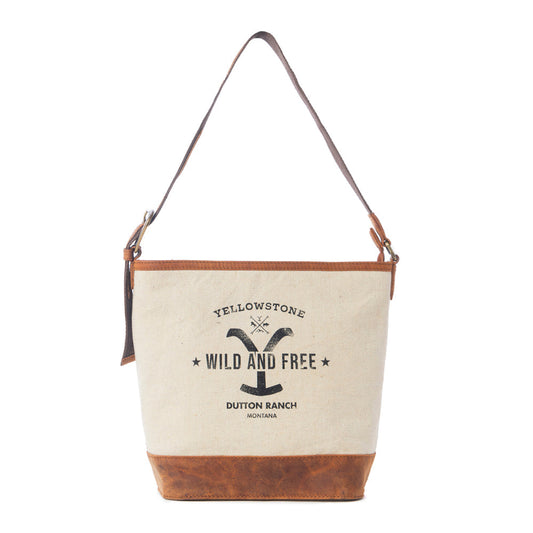 Yellowstone Ivory Dominion Shoulder Bag