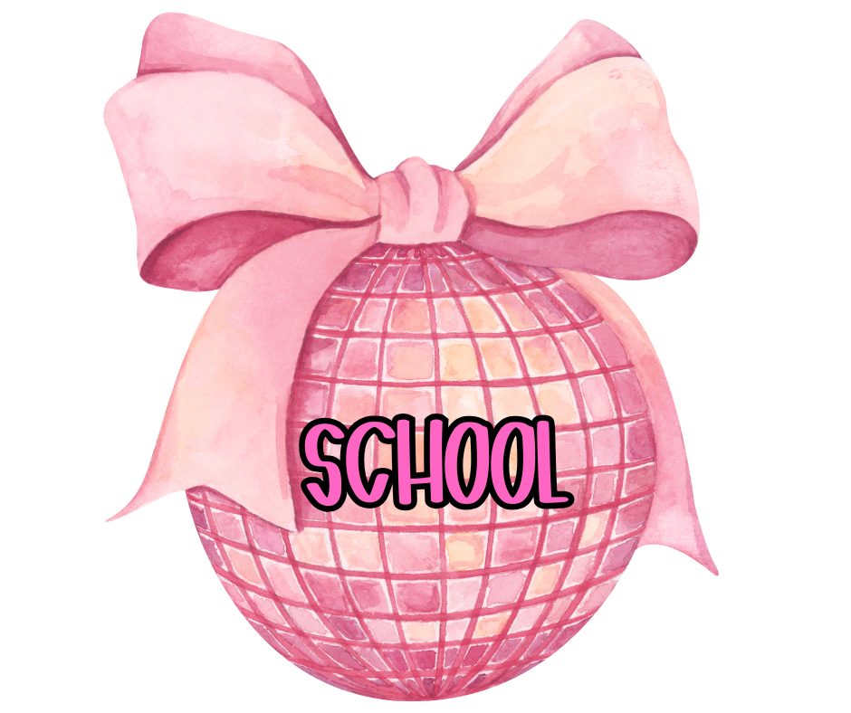 SCHOOL RELATED PAINTED CAR FRESHIE (YOU CHOOSE DESIGN)