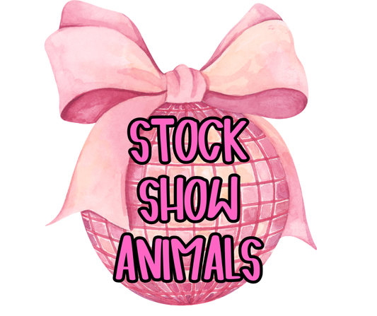 STOCK SHOW PAINTED CAR FRESHIE (YOU CHOOSE ANIMAL)