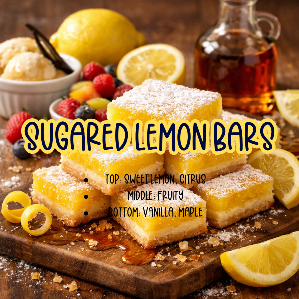 Sugared Lemon Bars Type